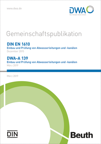 Produktabbildung: DIN EN 1610  und DWA-A 139