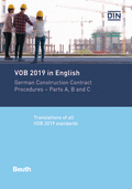 Produktabbildung: VOB 2019 in English