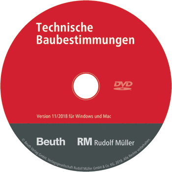 Produktabbildung:DVD Technische Baubestimmungen Einzelplatzversion